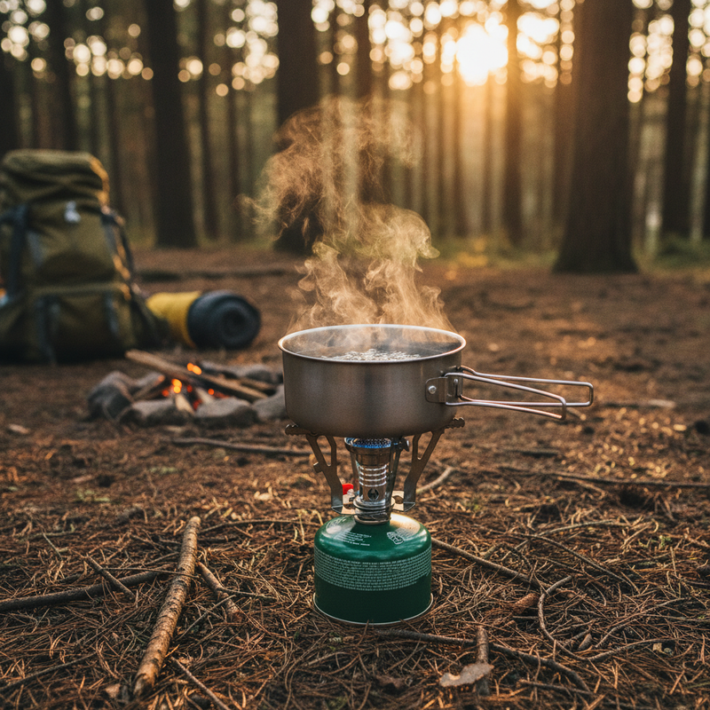 Cuisine de bivouac : réchaud et popote, ce qu'il faut vraiment emporter selon le nombre de personnes