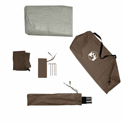 Tente dôme 2 personnes imperméable 1,5 kg — Bivouac et camping léger