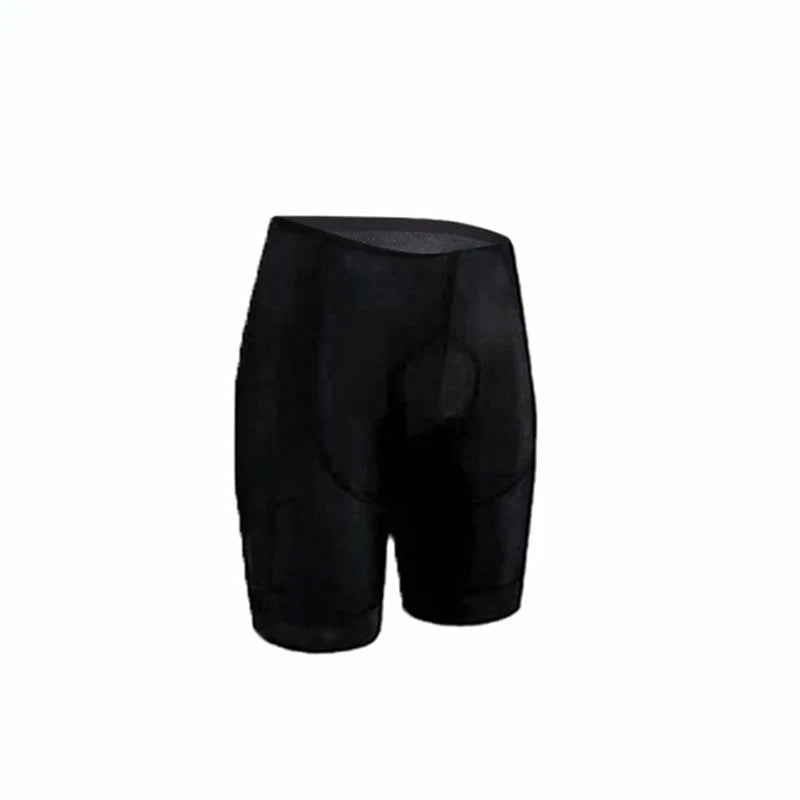 Short cyclisme noir avec rembourrage gel 19D, inclus dans l'ensemble maillot cyclisme