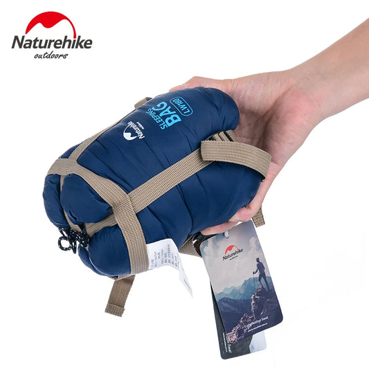 Sac de couchage Naturehike LW180 — 3 saisons, couplable en double, format enveloppe