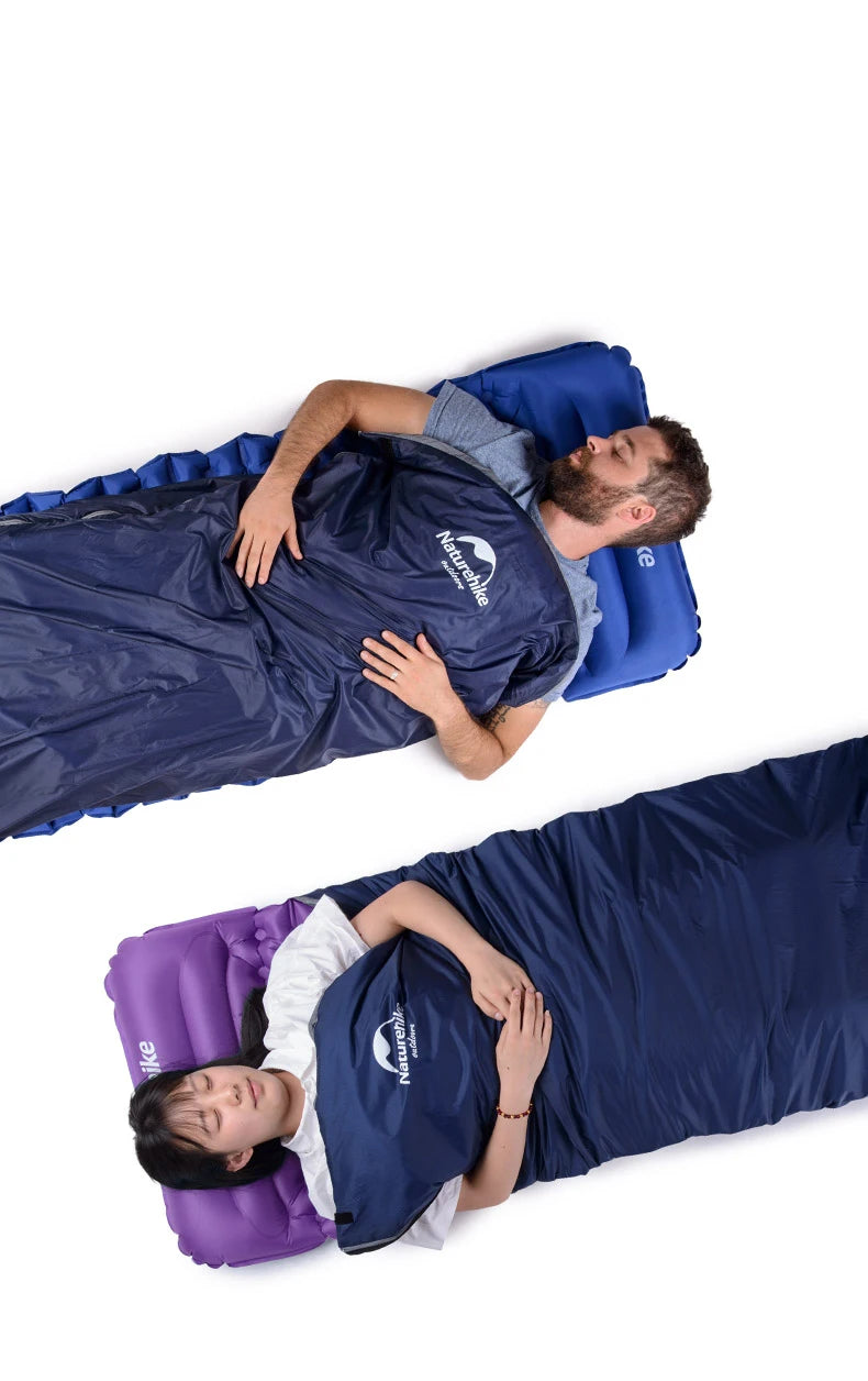 Sac de couchage Naturehike LW180 — 3 saisons, couplable en double, format enveloppe