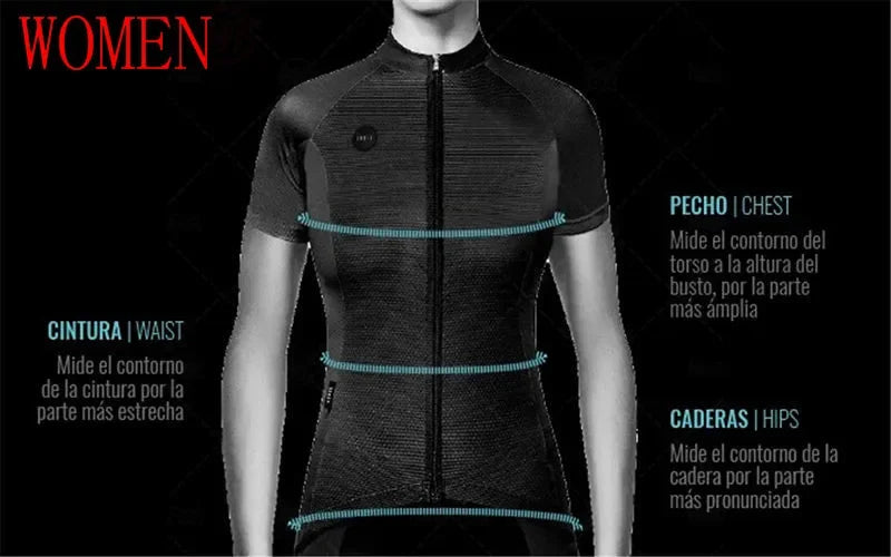 Guide de prise de mensurations femme : poitrine, taille et hanches pour le maillot cyclisme