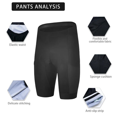 Analyse du cuissard inclus : ceinture élastique, rembourrage gel, coutures plates et bande antidérapante
