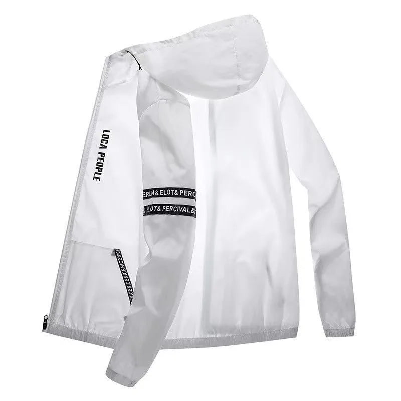Coupe-vent cycliste ultraléger à capuche — protection vent et UV pour bikepacking et cyclotourisme longue distance