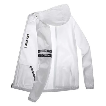 Coupe-vent cycliste ultraléger à capuche — Protection UV, du M au 5XL