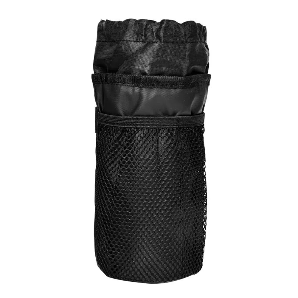 Sacoche NEWBOLER noire seule sur fond gris — vue produit isolée debout