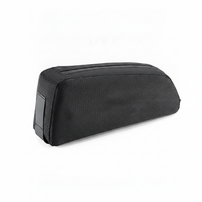 Sacoche de cadre Velotrip top tube noire — vue studio isolée