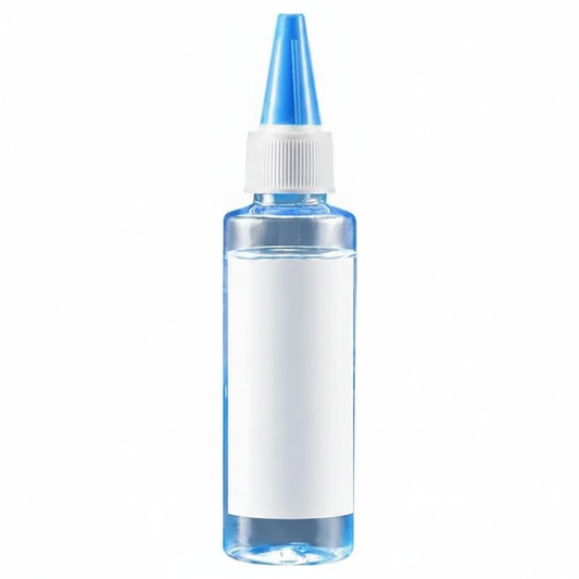 Flacon d'huile de chaîne vélo 60ml — vue studio