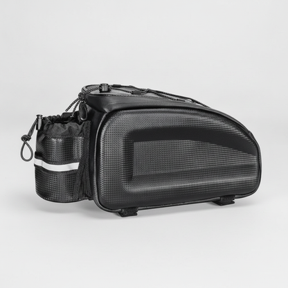 Sacoche de porte-bagage rigide Velotrip en version 4L, vue studio de profil